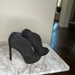Nine West Black Heeled Boots